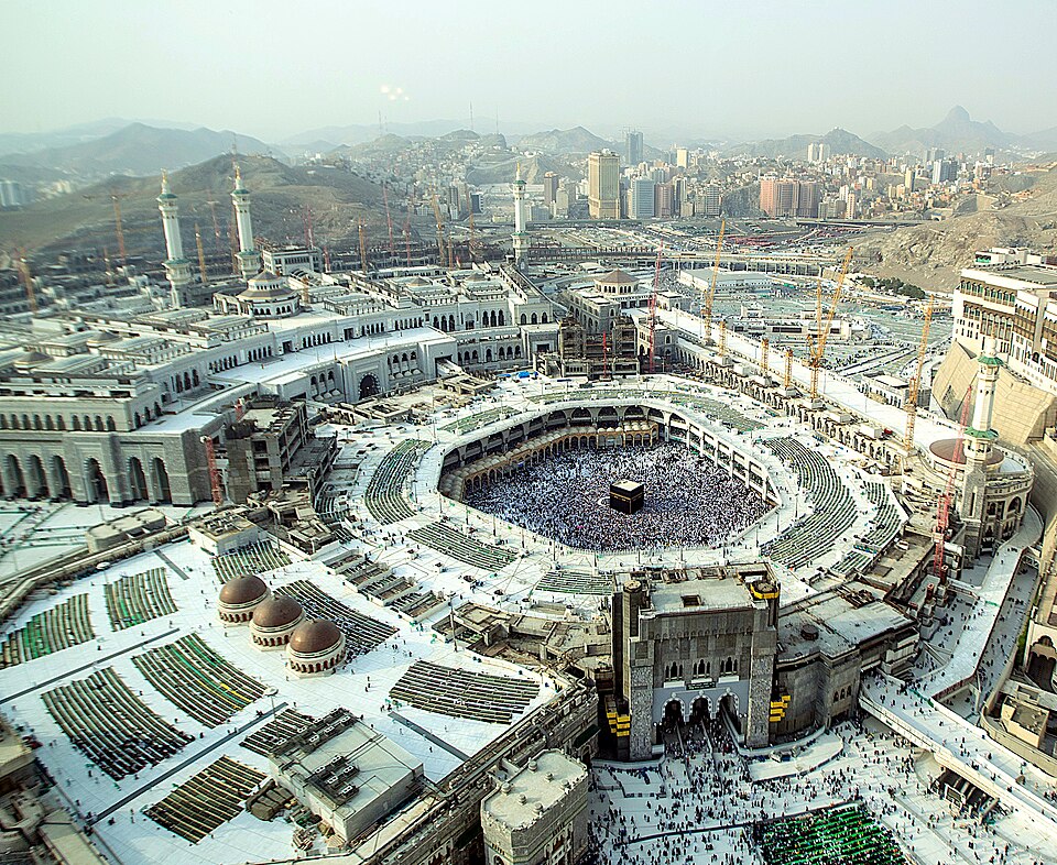 Luxury Umrah Package — illustrated scene